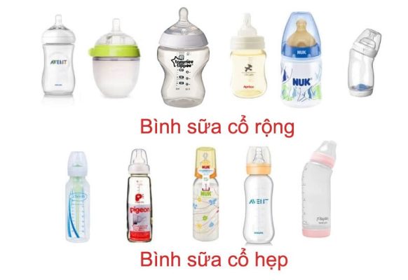 Bình sữa cho trẻ sơ sinh chống sặc